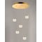 Et2 Swank 5-Light 15" Wide Natural Aged Brass Pendant Light E24595-93NAB - alternate 3